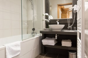 Salle de bain Hôtel Le Crêt